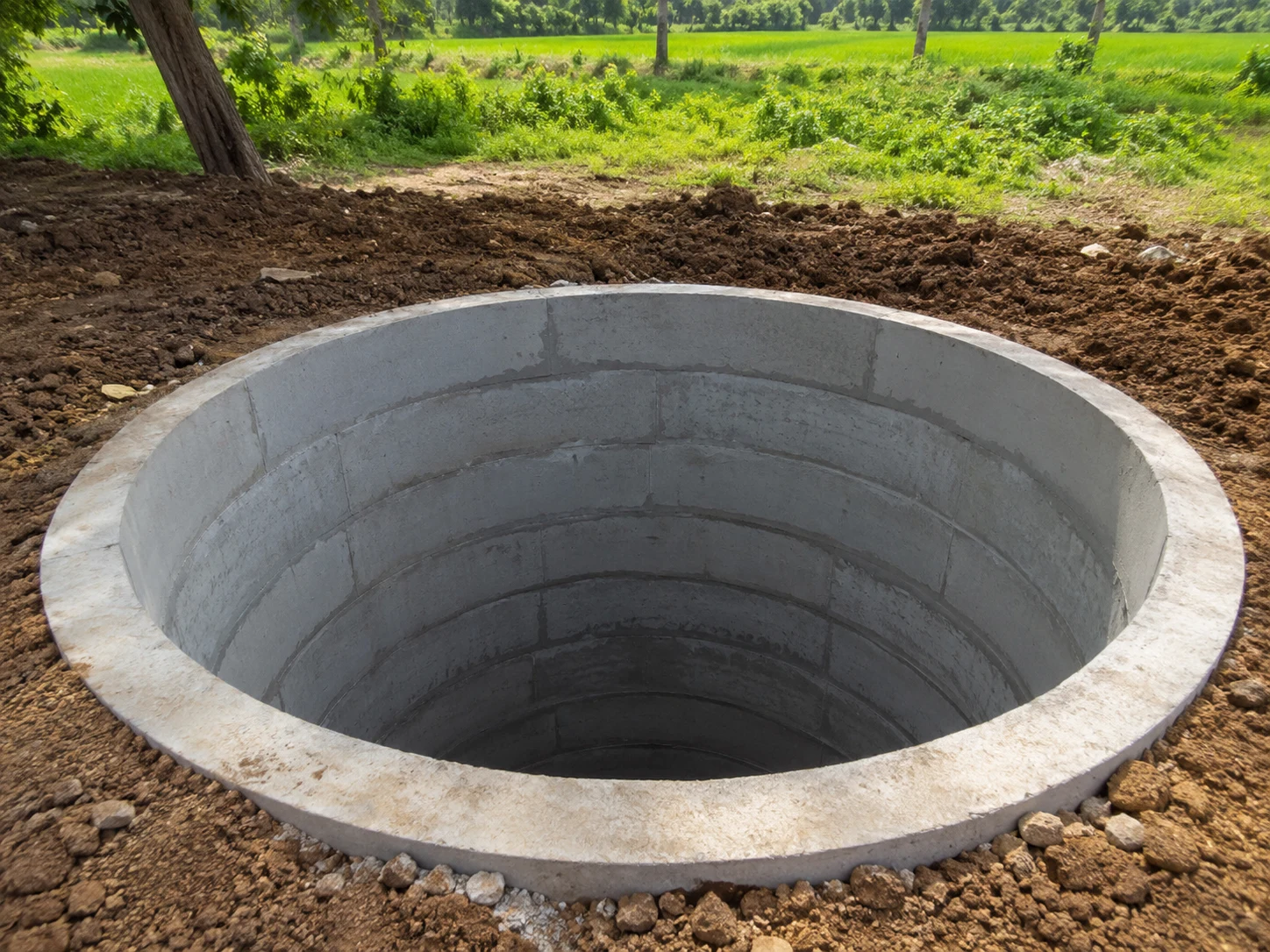 Well ring and edge work